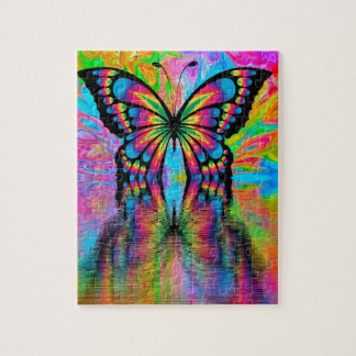 Butterfly spring jigsaw puzzle