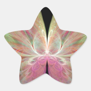 Butterfly Star Sticker
