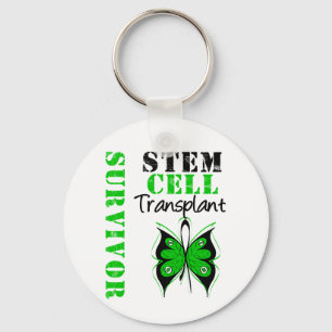 Butterfly - Stem Cell Transplant Survivor Key Ring