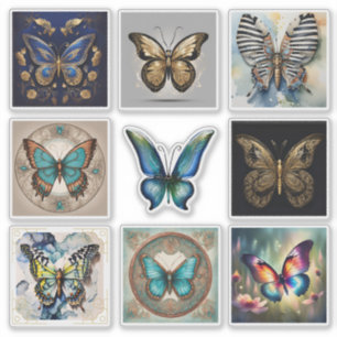 Butterfly Sticker Collection