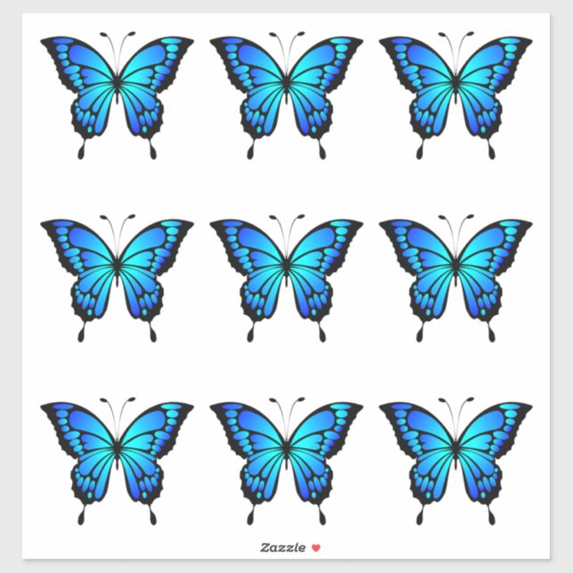 Butterfly stickers : cut and use it  (Sheet)