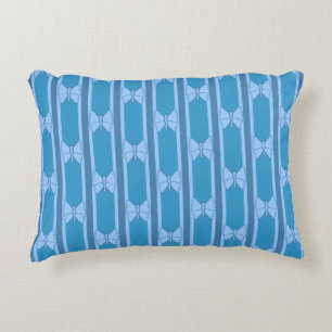 Butterfly Striped Decorative Cushion
