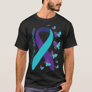 Butterfly Suicide Awareness Mental Health T-Shirt