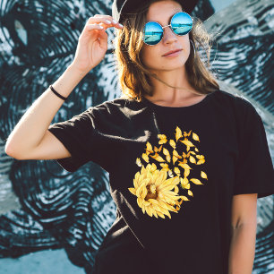 Butterfly sunflower T-Shirt