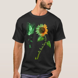 Butterfly Sunflower Traumatic Brain Injury T-Shirt