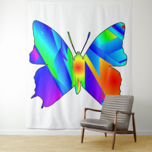 Butterfly Sunset Tapestry