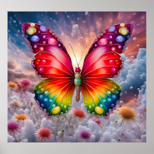 Butterfly Sunshine Poster