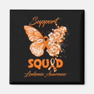 Butterfly Support Squad Leukaemia Awareness Magnet