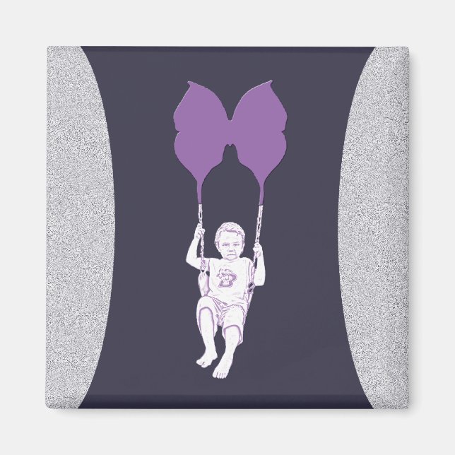 Butterfly Swing Magnet (Front)