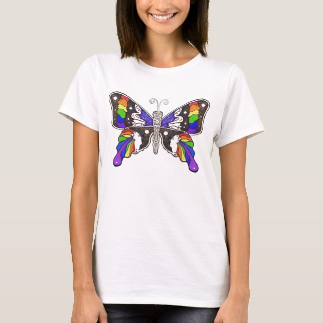 Butterfly T-shirt for women (Front)
