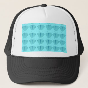Butterfly Teal Trucker Hat