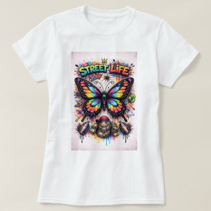 Butterfly Tees Co. Graffiti Butterfly Shirt 004781