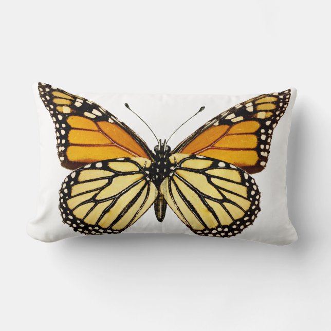 Butterfly Throw Pillow (Front)