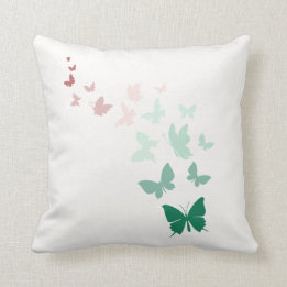 Butterfly Throw Pillow