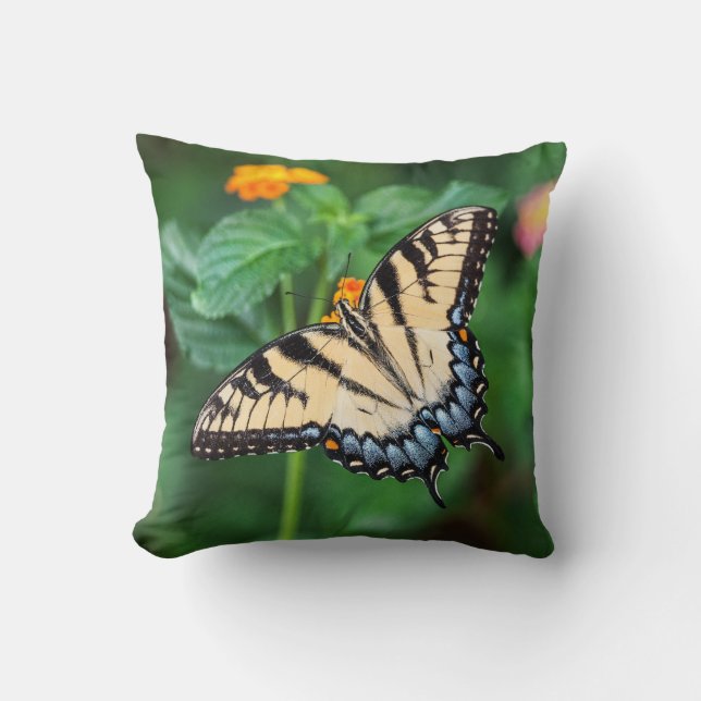 Butterfly Throw Pillow (Front)