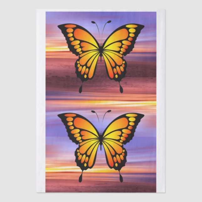 Butterfly  tissue paper (Front)