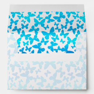 Butterfly Toss (Blue) Envelope