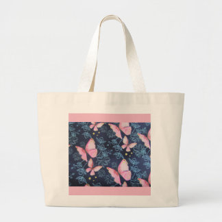 Butterfly tote bag.