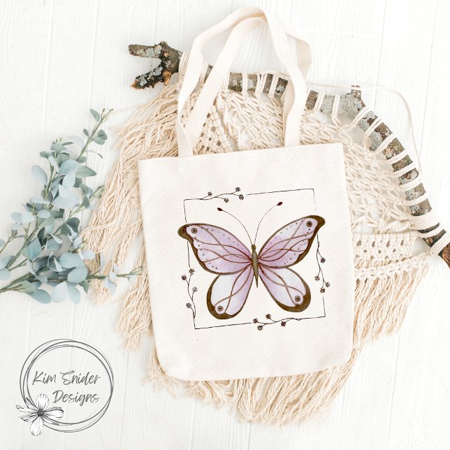 Butterfly Tote Bag (Creator Uploaded)