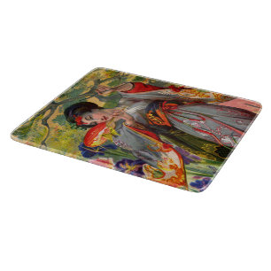 Butterfly Touch Glass Cutting BoardButterfly Touch Board