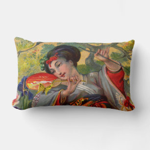 Butterfly Touch Lumbar Pillow