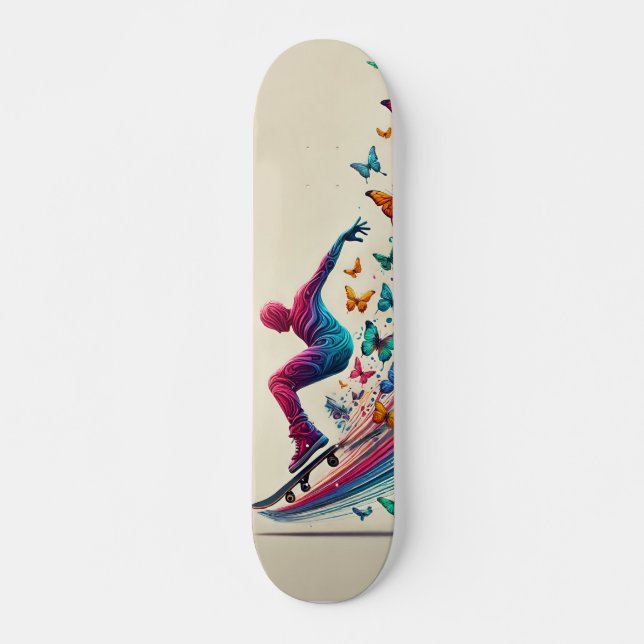 Butterfly Trail Skateboard (Front)