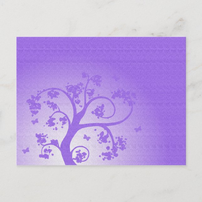 Butterfly tree postcard (Front)