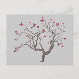 Butterfly Tree Postcard