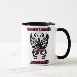 Butterfly/Tribal...Breast Cancer Mug
