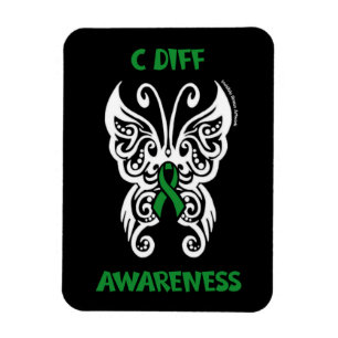 Butterfly/Tribal...C Diff Magnet