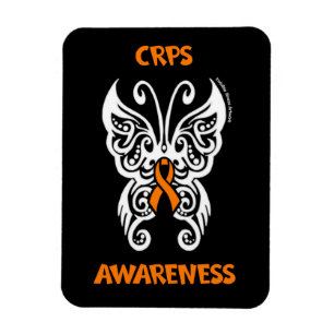 Butterfly/Tribal...CRPS Magnet