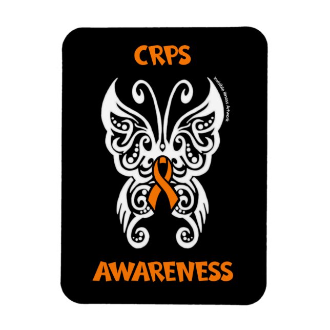 Butterfly/Tribal...CRPS Magnet (Vertical)