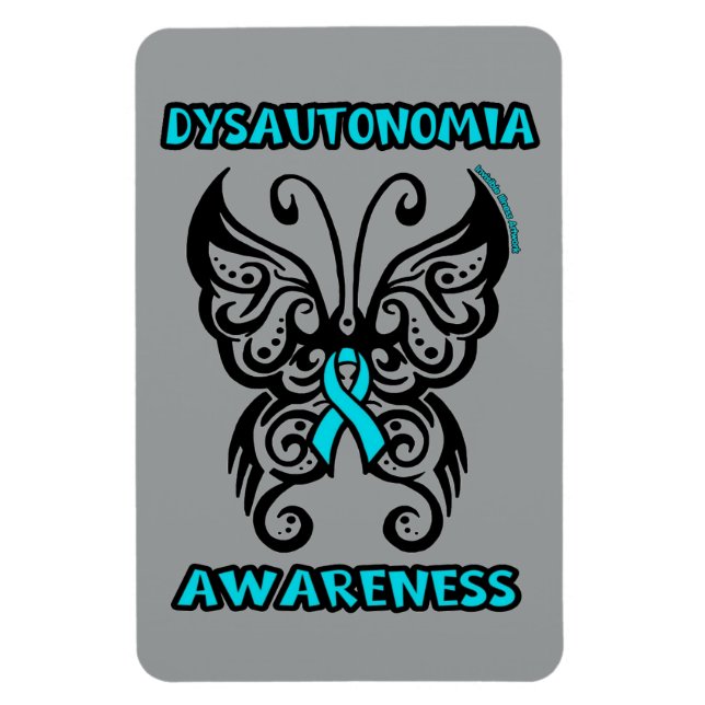 Butterfly/Tribal...Dysautonomia Magnet (Vertical)