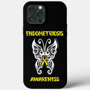 Butterfly/Tribal...Endometriosis iPhone 13 Pro Max Case