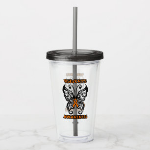 Butterfly/Tribal...RSD/CRPS Acrylic Tumbler
