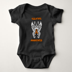 Butterfly/Tribal...RSD/CRPS Baby Bodysuit