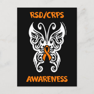 Butterfly/Tribal...RSD/CRPS Postcard