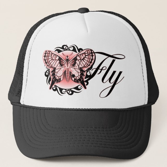 butterFLY. Trucker Hat (Front)