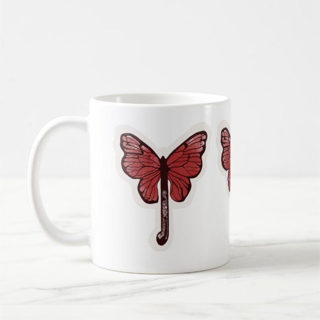 Butterfly Umbrella Fusion Mug (Left)