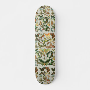 Butterfly Vintage Antique Butterflies Pattern Skateboard