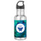 Butterfly Water Bottle Green and Blue Tie-Dye