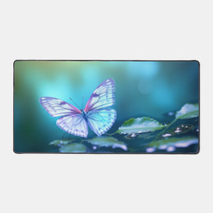 Butterfly Water Nature Serene Tranquil Desk Mat