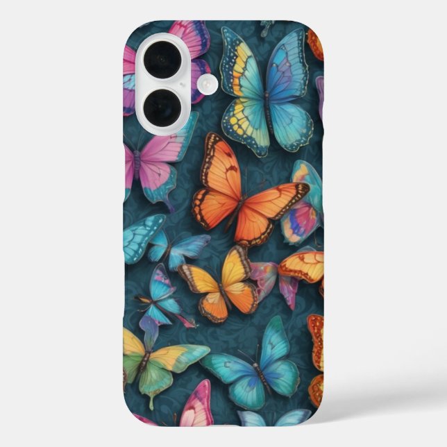 Butterfly Whirl iPhone / iPad case (Back)