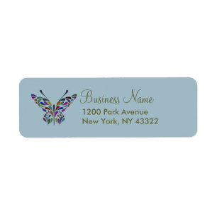 Butterfly Whispe ~ 30 Address Labels 3/4" x 2 1/4"