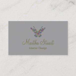 Butterfly Whispers CHANGE COLOR ~ Business Card