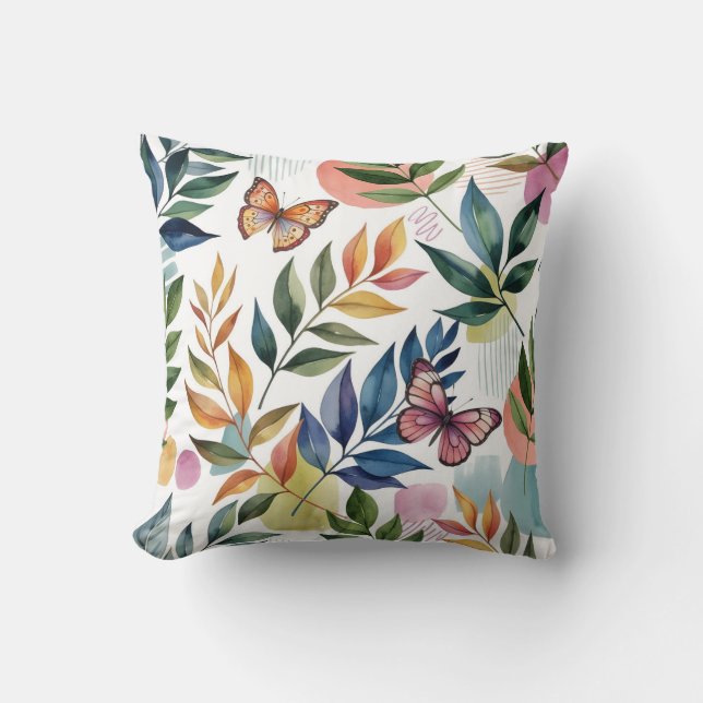 Butterfly Whispers Cushion (Front)
