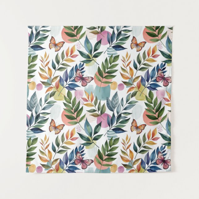 Butterfly Whispers Tapestry (Front)