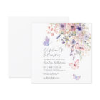 Butterfly Wildflower Bridal Shower