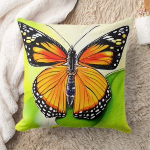 Butterfly Wing Detail Design Cushion