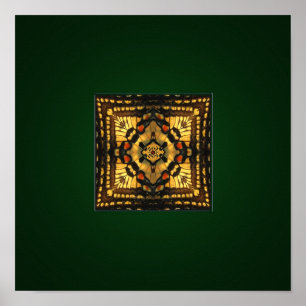 Butterfly Wing Kaleidoscope Print